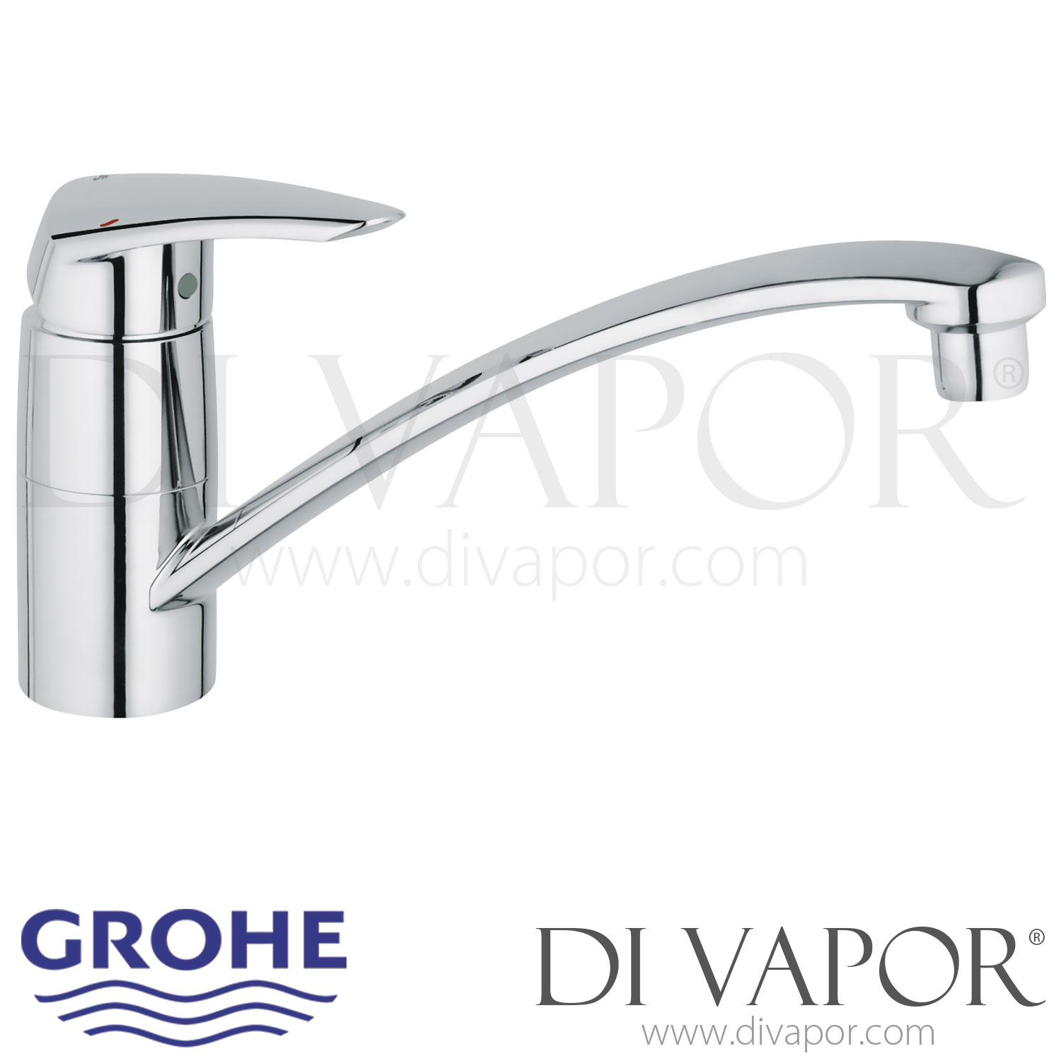 Grohe Eurodisc SingleLever Kitchen Sink Mixer 2013 to 2016 Tap